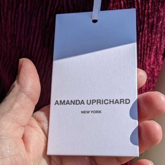 🆕️Amanda Uprichard Crushed Velvet top - Picture 4 of 5